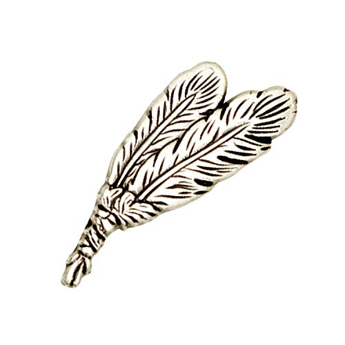 Tandy Leather Zwei Federn Concho, 32mm, Nickelfrei, 7127-03 Tandy Leather Zwei Federn Concho, 32mm, Nickelfrei, 7127-03 von Tandy Leather