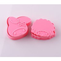 2Pcs Süße Form, Cookie-Cutter, Kind Modell Süßigkeiten Niedliche Musterschneider, Fondant Gebäck Keks Candy Form von TangDynastyCrafts