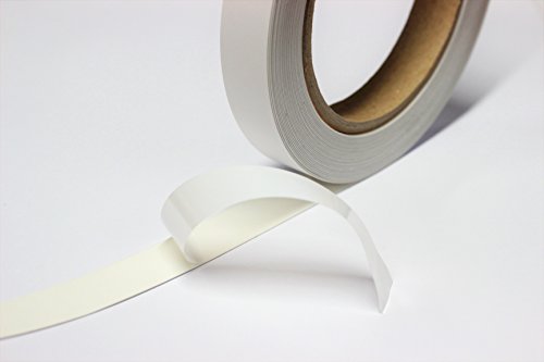 Weißes selbstklebendes Einfassband, 16 mm x 25 m (16er-Pack) von Tangent