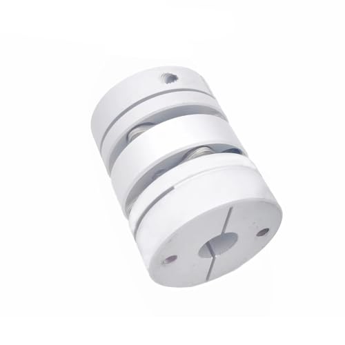 Tangerniu 1 stücke Aluminium Legierung Koppler D44 L50 Doppel Membran Kupplung Elastische Stecker 44mm Durchmesser 50mm Länge Flexible Welle Koppler Wellengelenk(11x19mm) von Tangerniu