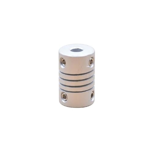 Tangerniu 1 stücke D12 L18 Aluminium Flexible Wellenkupplung Schraube Fahren Schrittmotor Koppler Stecker DIY 3D Drucker Zubehör Wellengelenk(2mm to 3mm) von Tangerniu