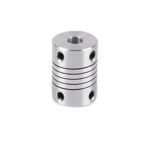 Tangerniu 1 stücke D16L20 Elastische Kupplung Aus Aluminiumlegierung 16mm Durchmesser 20mm Länge Wickelschraube Wellenkupplung for Motorgeber Wellengelenk(6x6mm) von Tangerniu