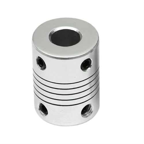 Tangerniu 1 stücke D19L25 Aluminium Wicklung Flexibilität Kupplung 5mm 6,35mm 8mm 10mm Bohrung CNC Encoder Schrittmotor Koppler Wellengelenk(7mm X 8mm) von Tangerniu