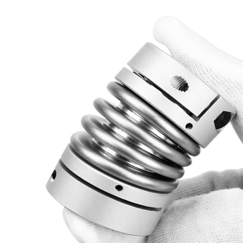 Tangerniu 1 stücke D20 L33 Aluminium Legierung Balg Kupplung Edelstahl Elastische Encoder Motor Schraube Hohe Drehmoment Koppler Wellengelenk(6x6mm) von Tangerniu