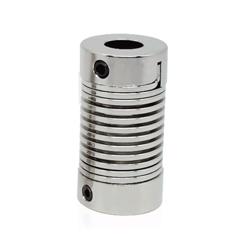 Tangerniu 1 stücke D26 L38 Zink-legierung Federkupplungen 26mm Durchmesser 38mm Länge Flexible Motorwelle Drehgeberkupplung Wellengelenk(6mm to 12mm) von Tangerniu