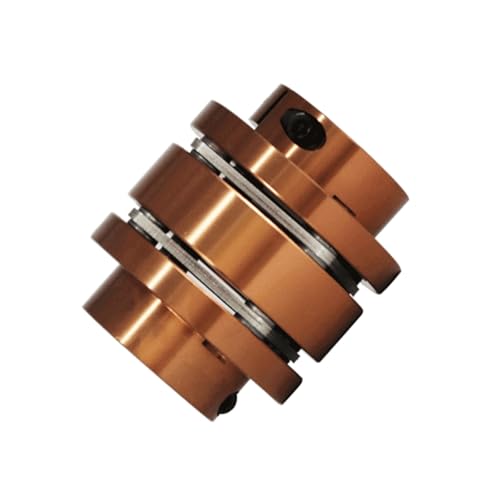 Tangerniu 1 stücke D68L74 Flexible Motorwellenkupplung CNC Cardan Flanschkupplung Aluminiummembranen Kreuzgelenk for 3D-Drucker Wellengelenk(24X24mm) von Tangerniu