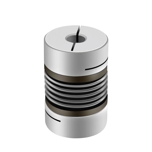 Tangerniu 1 stücke Koppler D16L28 Kupplung Schrittmotor Welle CNC Aluminium Legierung Well Kupplung 3mm 4mm 5mm 6mm 6,35mm 8mm Bohrung Wellengelenk(3x6.35mm) von Tangerniu
