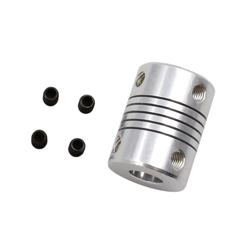 Tangerniu 1pc Encoder Kupplung D19L25 Motor Welle Aluminium Legierung Wunde Elastische Koppler Wellengelenk(5x8mm) von Tangerniu