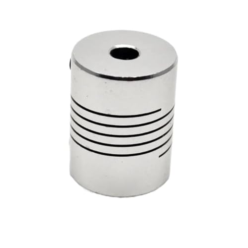 Tangerniu 2 stücke D19 L25 Aluminium Flexible Kupplung Kiefer Welle Verbindung 3D Drucker CNC Motor Koppler Wellengelenk(4mm X 8mm) von Tangerniu