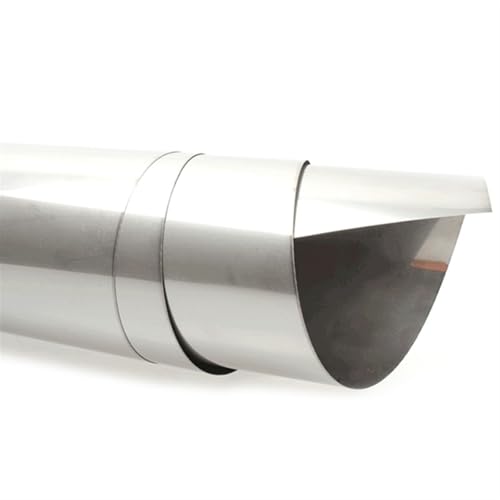 Tangerniu 2PC Industrie Korrosion Widerstand Titan Luft-Und Raumfahrt Bearbeitung 100mm 400mm TA2 Titan Streifen Ti Folie Dünne Blatt Metallverbrauchsmaterialien(0.2mm x 100mm 200mm) von Tangerniu