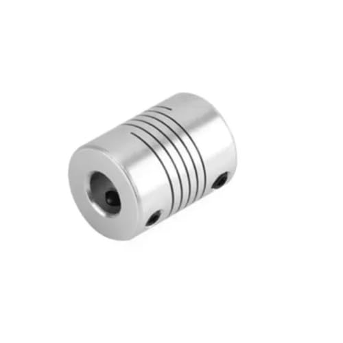 Tangerniu D18L25 Aluminiumlegierung Elastische Kupplung Wicklungsschraube Motor Encoder Innenloch 3mm 4mm 5mm Wellengelenk(4mm to 6mm) von Tangerniu
