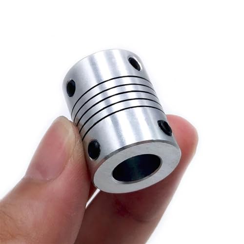 Tangerniu D19 L25 Aluminium Flexible Jaw Wellenkupplung CNC Schrittmotor Koppler Encoder Graviermaschine Wellengelenk(4mm X 8mm) von Tangerniu