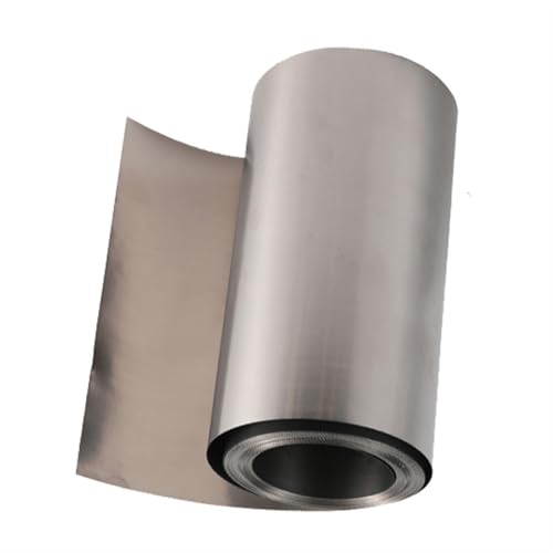 Tangerniu GR1 Titanfolie, Blech, Grad 1, 0,01 mm, 0,03 mm, 0,05 mm, 0,1 mm, 0,2 mm Metallverbrauchsmaterialien(0.1x100x250mm) von Tangerniu