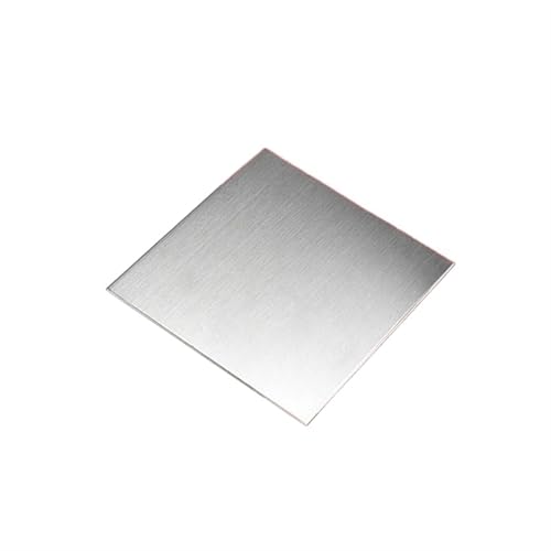 Tangerniu Reine 99,99% Titanplatte, Blechdicke 0,1 mm bis 5 mm TA1 Metallverbrauchsmaterialien(1.2x100x100mm) von Tangerniu