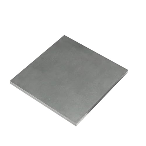 Tangerniu Reines Ta1 Ta2 Tc1 Titanplattenblatt Folienblock Dicke 0,1 mm bis 5 mm DIY Labormaterial Metallverbrauchsmaterialien(1.2x100x100mm) von Tangerniu