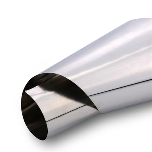 Tangerniu Ti Gr2 Titanblech Dünne Ti-Platte Silber Metall Quadratisches Blech Folienhandwerk Mit Korrosionsbeständigkeit Metallverbrauchsmaterialien(100x100x0.5mm) von Tangerniu