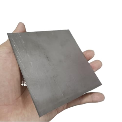Tangerniu Ti-Legierungsblechplatte TA2 Dünnes Titanblech Reines Metallverarbeitungshandwerk Titan DIY Dick 0,5 mm 0,8 mm 1 mm 1,5 mm 2 mm 3 mm Metallverbrauchsmaterialien(100x100x2mm) von Tangerniu