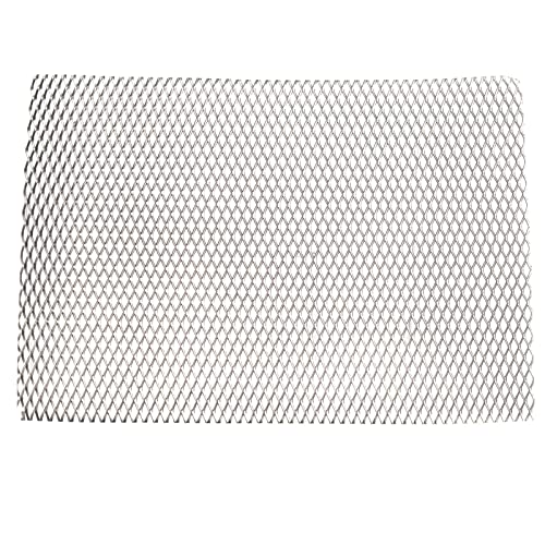 Tangerniu Titan-Maschenblech, 30 cm x 20 cm, Lochplatte, expandierte Hitzekorrosionsbeständigkeit, Maschendicke 0,5 mm, Metalllochtyp Metallverbrauchsmaterialien von Tangerniu