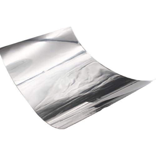 Tangerniu Titanfolie Ti-Blechplatte Güteklasse 1 0,01 mm 0,03 mm 0,05 mm 0,1 mm 0,2 mm Metallverbrauchsmaterialien(0.1x100x250mm) von Tangerniu