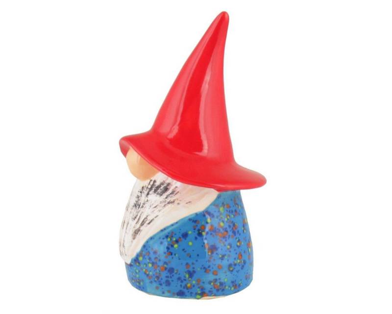 Tangoo Gartenfigur Tangoo Keramik-Wichtel mittelblau gesprenkelt, (Stück) von Tangoo
