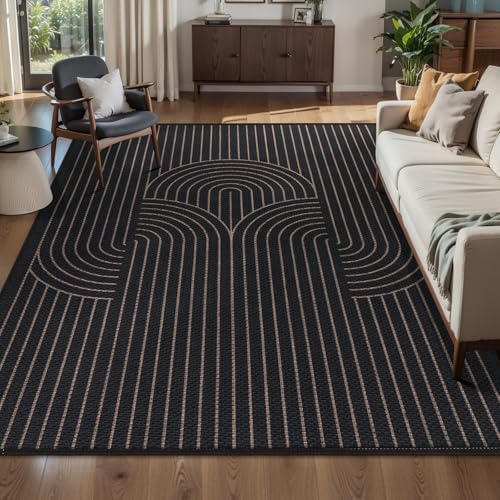 Tangsoo Rainbow Easy Jute Area Rug 4x6 Washable Rug for Indoor Outdoor Patio Tangsoo Rainbow Easy Jute Area Rug 4x6 Washable Rug for Indoor Outdoor Patio von Tangsoo