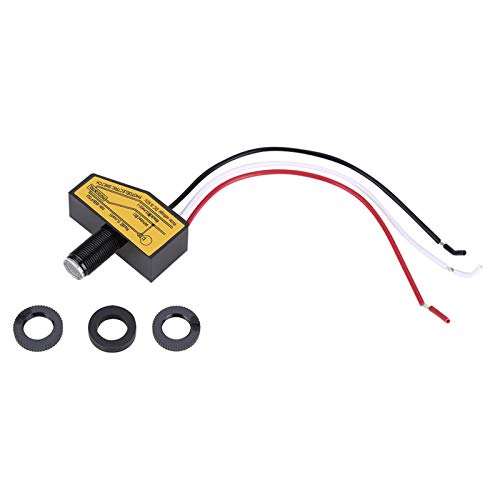 12V 24V 36V 48V Fotozellenschalter, Mini Lichtschrankenschalter Auto ON Off Lichtsensor Steuerschalter 8V bis 50VDC von Tangxi