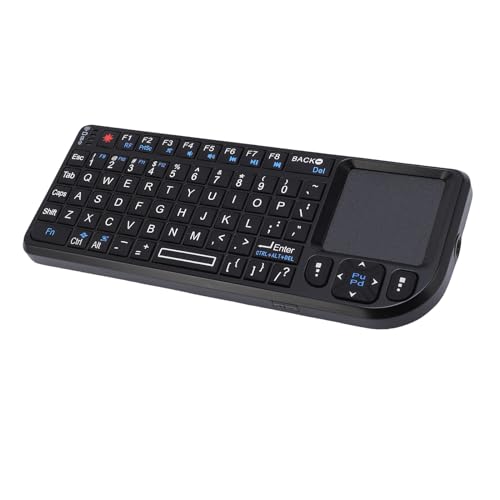 2,4 GHz Touchpad -Tastatur, 69 Tasten Backlight Touchpad -Tastatur, Wiederaufladbare Ultra -Dünn - -USB -Backbeleuchtungstastatur für PC, PS, Laptop für Android für Linux -System von Tangxi