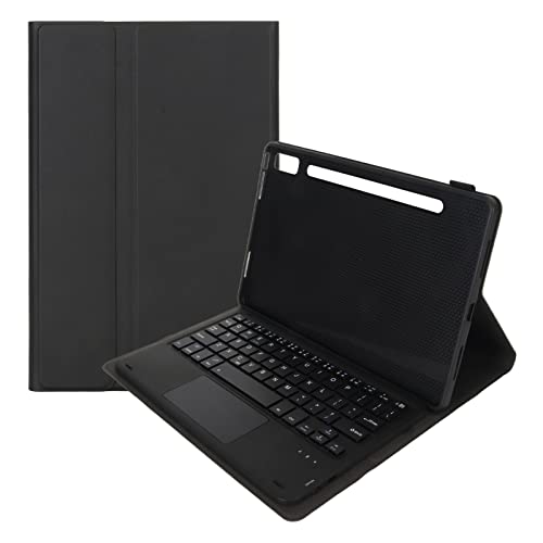 BT Magnetische Tastaturhülle für Lenovo, Rundumschutz, Abnehmbare Tablet Tastaturabdeckung, mit Stifthalter Touchpad, für Tab P11 Pro Gen 2 für Pad Pro 2022 11,2 Zoll (Schwarz) von Tangxi