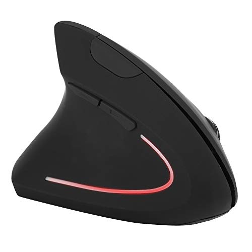 Linkshändige Maus, 2,4 GHz Wireless USB Ergonomische vertikale optische Maus mit Nano-USB-Empfänger, 6 programmierbare Tasten für PC/Computer/Laptop Linkshändige Maus, 2,4 GHz Wireless USB Ergonomische vertikale optische Maus mit Nano-USB-Empfänger, 6 programmierbare Tasten für PC/Computer/Laptop von Tangxi