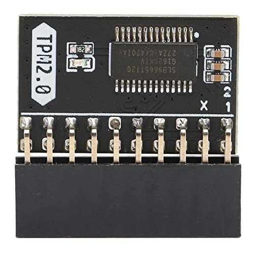 TPM2.0 Modul, 20Pin 2 10P Standalone Crypto Processor TPM 2.0 Encryption Security Replacement Module, für Win11 für für ASUS TPM2.0 Modul, 20Pin 2 10P Standalone Crypto Processor TPM 2.0 Encryption Security Replacement Module, für Win11 für für ASUS von Tangxi