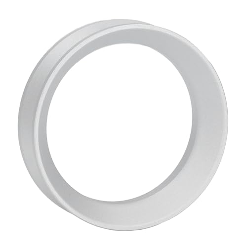 Tangxi 58 Mm Dosierung Trichter Magnetisches Design Aluminiumlegierung Kaffee Dosierungsring mit Puck Screen Kit Professionelles Werkzeug für -Enthusiasten (SILVER) von Tangxi