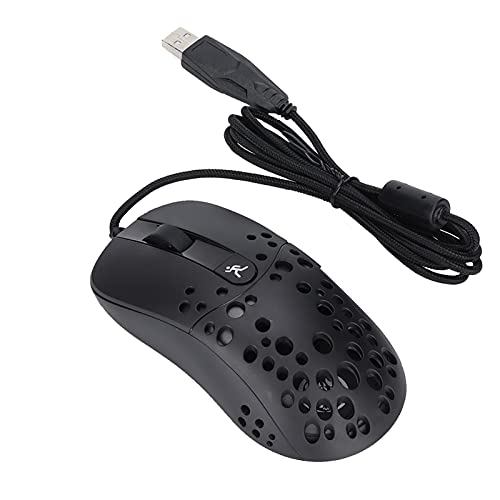 Tangxi Gaming-Maus Kabelgebunden, Ergonomische Gaming-Mäuse mit Hintergrundbeleuchtung, 8000 DPI Einstellbar, RGB-Licht, Stabile Leistung, USB-PC-Maus für PC-Spieler von Tangxi