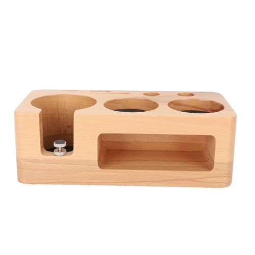 Tangxi Kaffeetampos -Station, Weit Verbreitete Holzkaffeeunterstützungsbasis für Kaffeeherstellungswerkzeuge Haltbarer Zugang zu Kaffeeherstellung (51MM) von Tangxi