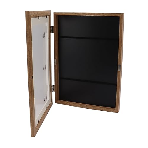 Tangxi Kids Magnetic Art Frame mit Klarem Display für Handwerk Hält 50 Bilder für Kinderzimmer und Spielzimmerdichte PS. (Holzfarbe) von Tangxi