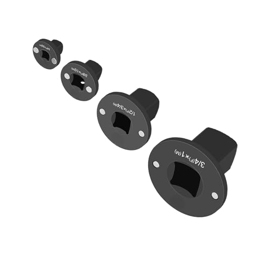 Tangxi Low Profile Socket Adapter, Low -Profile -Sockeladapter Hochfestigkeit Edelstahl Eindeutig 4pcs für Handwerkzeug Tangxi Low Profile Socket Adapter, Low -Profile -Sockeladapter Hochfestigkeit Edelstahl Eindeutig 4pcs für Handwerkzeug von Tangxi