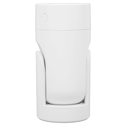 Tangxi Ruhige Tragbare Mini -Luftbefeuchter 360 -Grad Rotation USB Small Cool Mist Fungier für Schlafzimmer Büroauto, Einfacher Betrieb (WHITE) von Tangxi