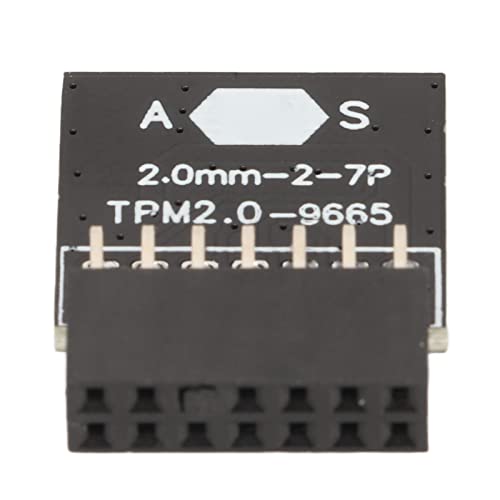 TPM 2.0-Modul für ASUS für Win11 LPC 14-poliges TPM 2.0-verschlüsseltes Board TPM 2.0-Modul-Chip 2,0 Mm Abstand 2x7P TPM 2.0-Leiterplattenplatine für Computer-Motherboard von Tangxi