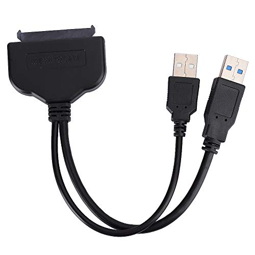 Tangxi Unterstützt Konverterkabel von Festplatte zu Festplatte, USB 3.0 zu SATA-Kabel, 2 TB USB 3.0 zu SATA-Kabel für Win 98 / ME / 2000 / XP/Vista / Win7 / 8/10.X/Linux von Tangxi