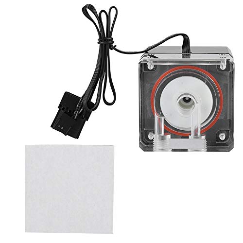 Wasserpumpe, Tangxi PU-FS4-J Wasserkühlung Integrierte Pumpe mit Schnittstelle D-Anschluss + 4-Pin-Silent-Wasserpumpe RGB-Leuchten für Desktop-Computer-Kühlsystem Wasserpumpe, Tangxi PU-FS4-J Wasserkühlung Integrierte Pumpe mit Schnittstelle D-Anschluss + 4-Pin-Silent-Wasserpumpe RGB-Leuchten für Desktop-Computer-Kühlsystem von Tangxi
