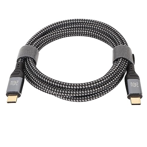 USB-C-auf-USB-C-Kabel, 4,9 Fuß Stecker auf Stecker PD240W PD3.1 E-Chip-Typ-C-Ladekabel, Schnelllade-USB-C-auf-USB-C-Kabel für Laptop, Telefon, Tablet von Tangxi