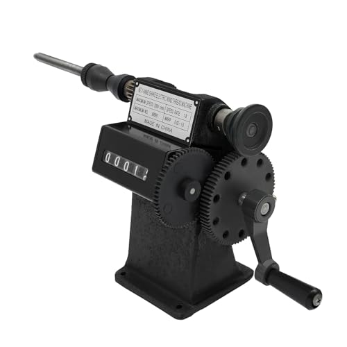Manuelle Wickelmaschine 0-99999 Zählbereich Elektrischer zählender Spulenwickler 9.7x9x18cm Schnurwickler 0,02-2,6mm Zählwickelmaschine doppelreihigen Kupferdraht für Motor, Cotton, Ribbon Winding Manuelle Wickelmaschine 0-99999 Zählbereich Elektrischer zählender Spulenwickler 9.7x9x18cm Schnurwickler 0,02-2,6mm Zählwickelmaschine doppelreihigen Kupferdraht für Motor, Cotton, Ribbon Winding von TanjcXliu