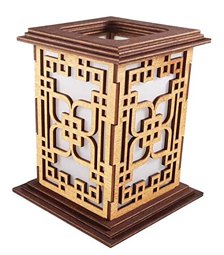 Tanno Design® Japan Kerzenhalter Ayu mit Teelichtfunktion birnbaum/nussbraun von Tanno Design