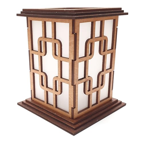 Tanno Design® Japan Kerzenhalter EMI mit Teelichtfunktion in birnbaum von Tanno Design