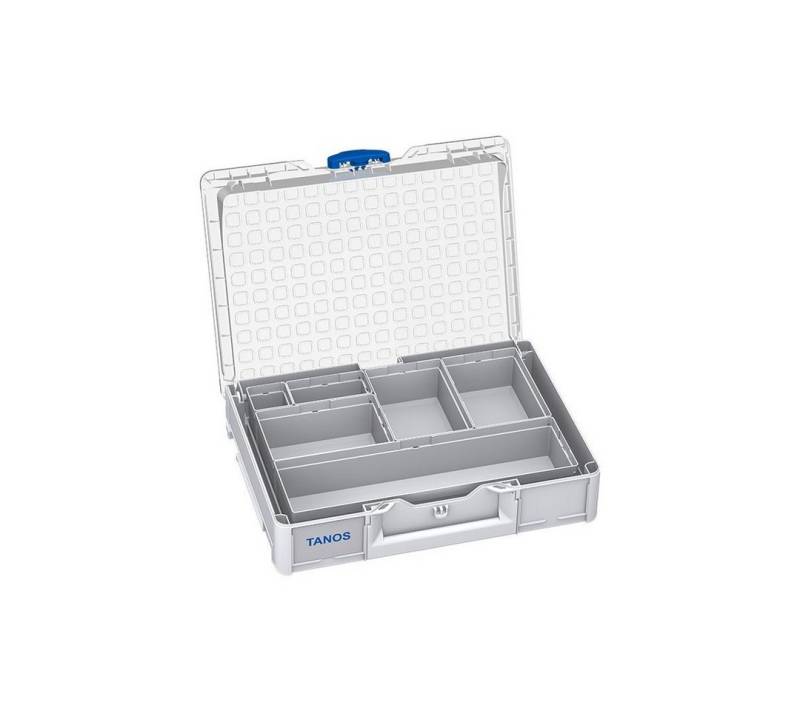 Tanos Werkzeugbox TANOS Systainer³ Organizer M 89 mit 6 ESB lichtgrau (RAL 7035)               von Tanos