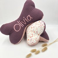 Leseknochen, Personalisiert - Kleine Blume von TanteFi