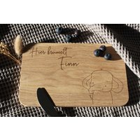 Frühstücksbrett - Personalisierte Bretter Geschenk Geburt Taufe Babyparty Holzbrett Schneidebrett Hier Krümelt Name Frühstücksbrett - Personalisierte Bretter Geschenk Geburt Taufe Babyparty Holzbrett Schneidebrett Hier Krümelt Name von TanteMaja
