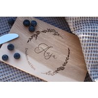 Frühstücksbrett - Personalisierte Bretter Geschenk Hebamme Muttertag Weihnachten Holzbrett Schneidebrett Erzieher Abschied Frühstücksbrett - Personalisierte Bretter Geschenk Hebamme Muttertag Weihnachten Holzbrett Schneidebrett Erzieher Abschied von TanteMaja