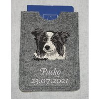 Heimtierausweis Border Collie Naturgetreu Gestickt Auf Wunsch Mit Namen Und Geburtsdatum Des Hundes Personalisierbar Heimtierausweis Border Collie Naturgetreu Gestickt Auf Wunsch Mit Namen Und Geburtsdatum Des Hundes Personalisierbar von TantePe