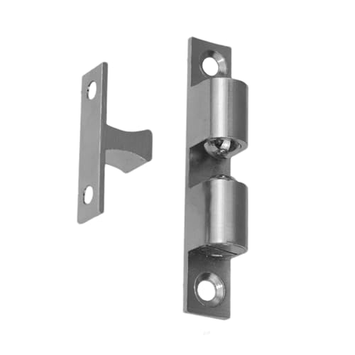 10 Stück Messing-Kugelschnäpper aus massivem Messing, Rollschnäpper mit Doppelkugeln, Schloss für Schrank- und Möbelverschluss 10 Stück Messing-Kugelschnäpper aus massivem Messing, Rollschnäpper mit Doppelkugeln, Schloss für Schrank- und Möbelverschluss von Tanxemery
