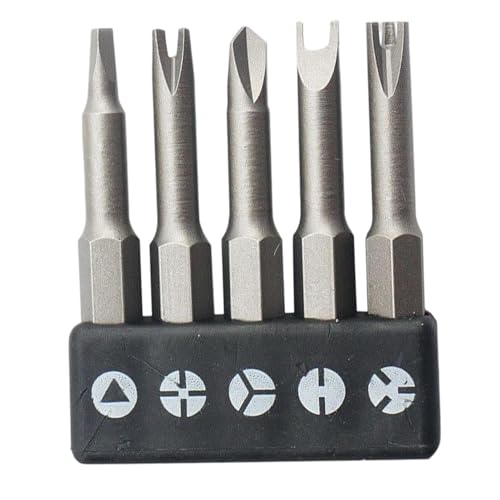 5 Stück Spezial-Schraubendreher in U-Form 50 mm – Y-Typ – Innen-Kreuzschlitz-Schraubendreher – Dreipunkt-Schraubendreher – Schraubendreher-Set in spezieller Form Bits für die Reparatur 5 Stück Spezial-Schraubendreher in U-Form 50 mm – Y-Typ – Innen-Kreuzschlitz-Schraubendreher – Dreipunkt-Schraubendreher – Schraubendreher-Set in spezieller Form Bits für die Reparatur von Tanxemery